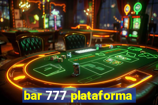 bar 777 plataforma